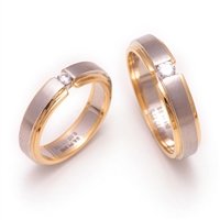 Platinum Couple Ring