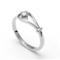 Platinum Women Ring