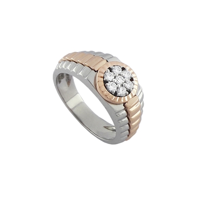 Platinum and diamonds ring | DAMIANI