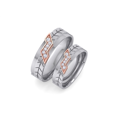 Yoursfs Promise Rings for Couples Silver Rings 925 India | Ubuy